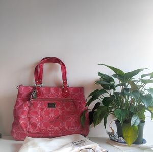 Coach Poppy tote